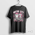 Officials Detroit Lions And Tigers Motor City Kitties Est Detroit T-Shirts, Hoodie, Sweatshirt | PureTeeCo.com