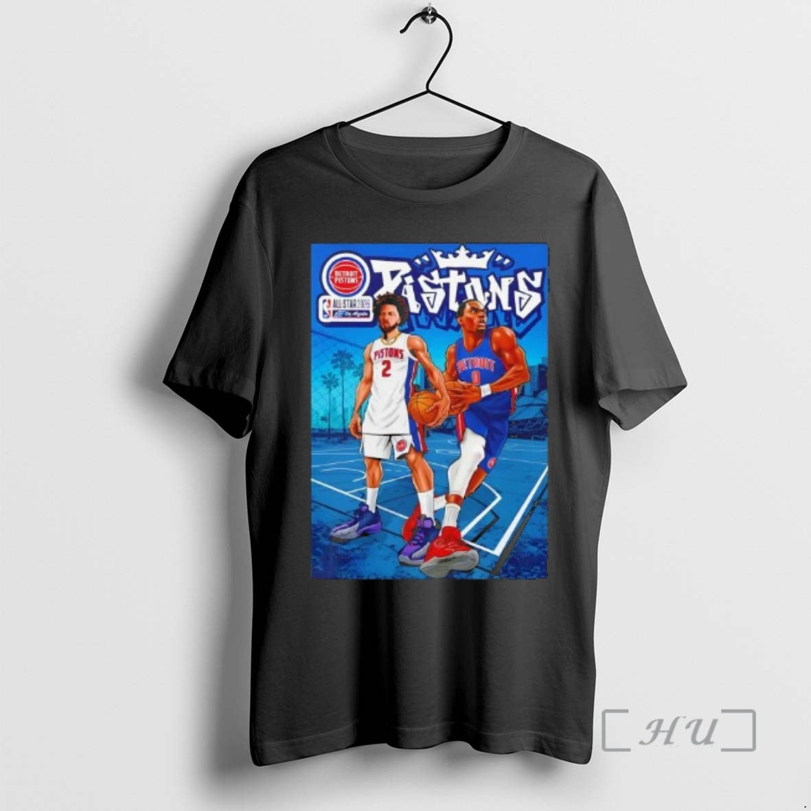 Officials Detroit Pistons 2026 Nba All Stars T-Shirts, Hoodie, Sweatshirt | PureTeeCo.com