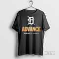 Officials Detroit Tigers Advance American League Division Series 2025 T Shirt