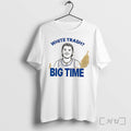 Officials Dirk Nowitzki White Trash Big Time Dallas Mavericks