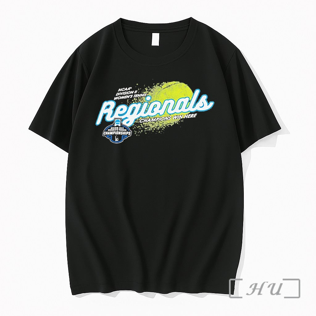 Officials Division Ii Womens Tennis 1st 2nd 3rd Rounds 2026 Logo Tee Premium T Shirts