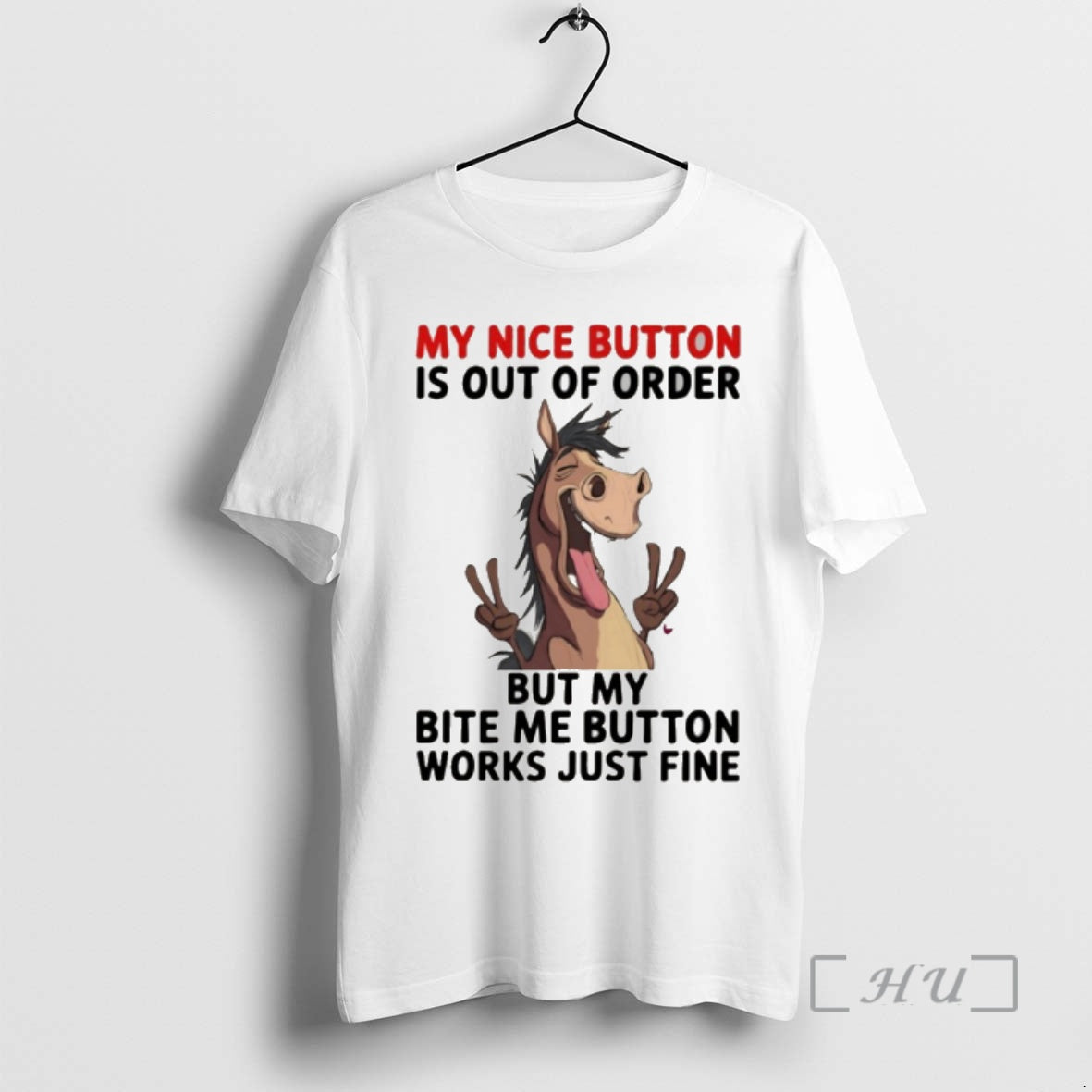 Officials Donkey My Nice Button Is Out Of Order But My Bite Me Button Works T-Shirts, Hoodie, Sweatshirt | PureTeeCo.com
