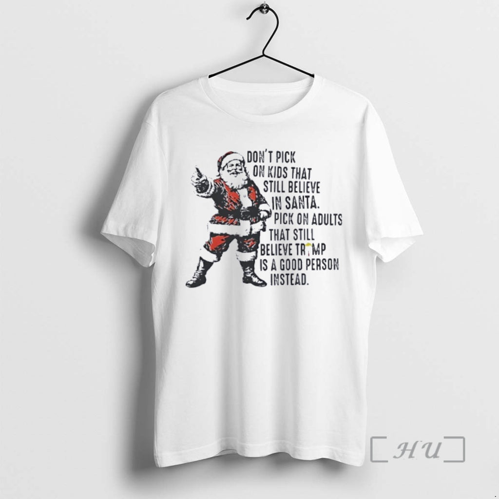 Officials Dont Pick On Kids That Still Believe In Santa Funny Premium T Shirts Sweater Hoodie, Sweatshirt | PureTeeCo.com