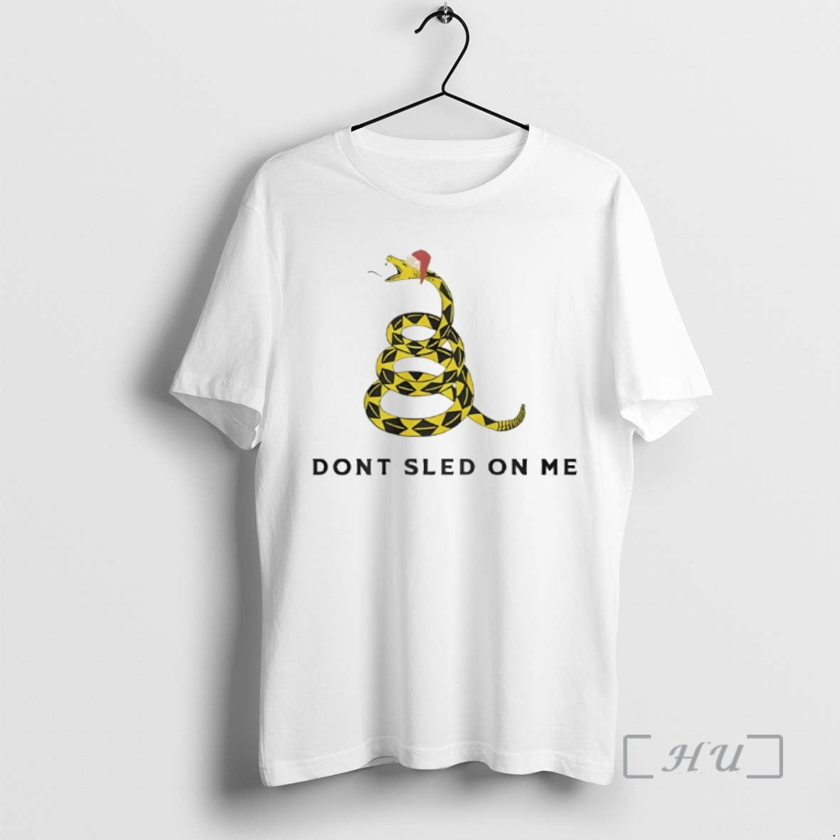 Officials Dont Sled On Me Funny Christmas Gadsden Flag T-Shirts, Hoodie, Sweatshirt | PureTeeCo.com