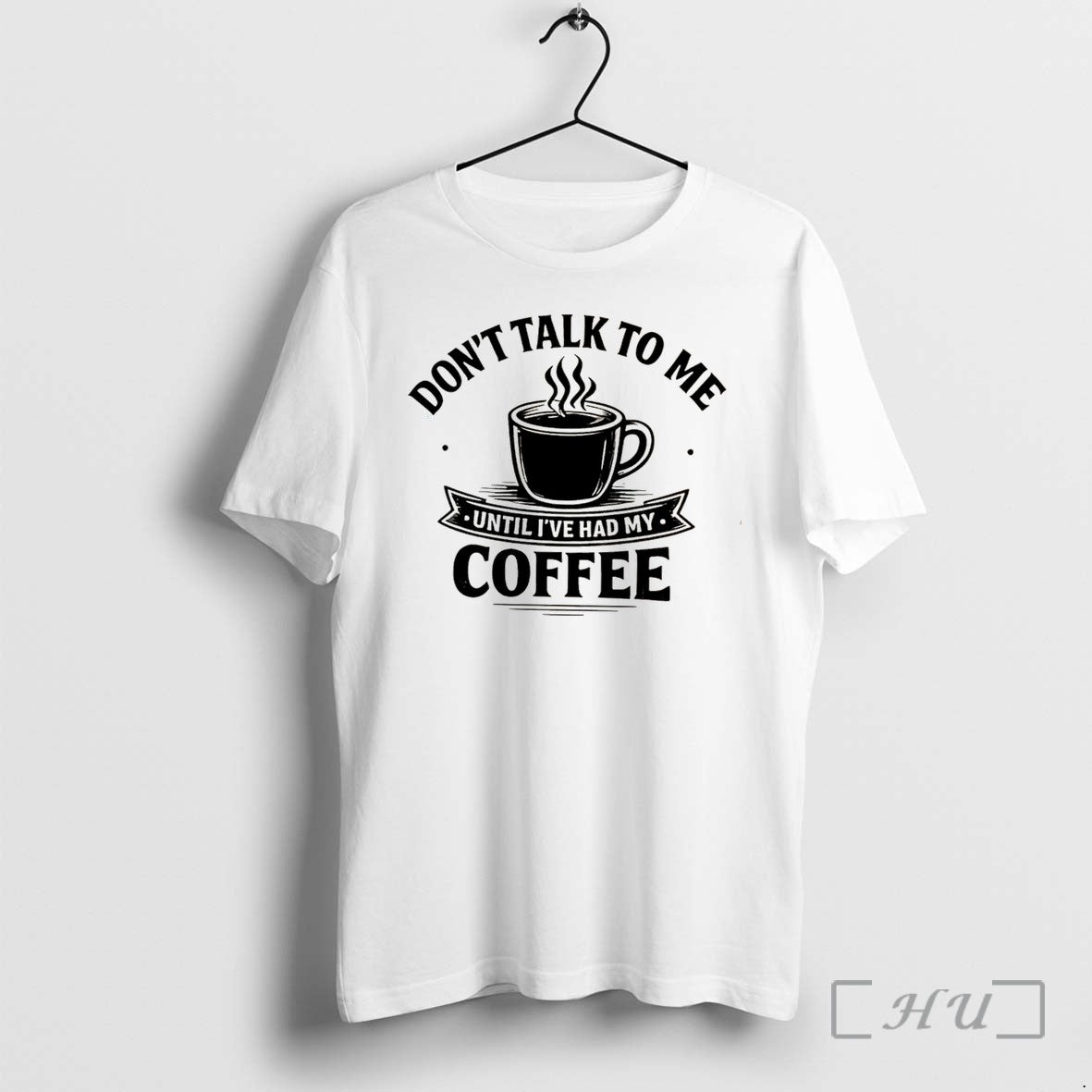 Officials Dont Talk To Me Until Ive Had My Coffee Doodle Tee Premium T Shirts