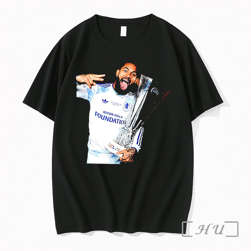 Officials Douglas Luiz Aston Villa 2026 Europa League Champions Tee
