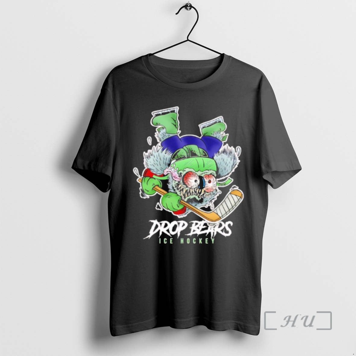 Officials Drop Bears Ice Hockey Zombie Goat Cartoon T-Shirts, Hoodie, Sweatshirt | PureTeeCo.com