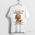 Officials Duck I Wake Up Everyday With A Good Attitude And Then Idiots Happen Premium T-Shirts, Hoodie, Sweatshirt