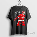 Officials Dylan Larkin Detroit Red Wings Overtime Signature T-Shirts, Hoodie, Sweatshirt | PureTeeCo.com