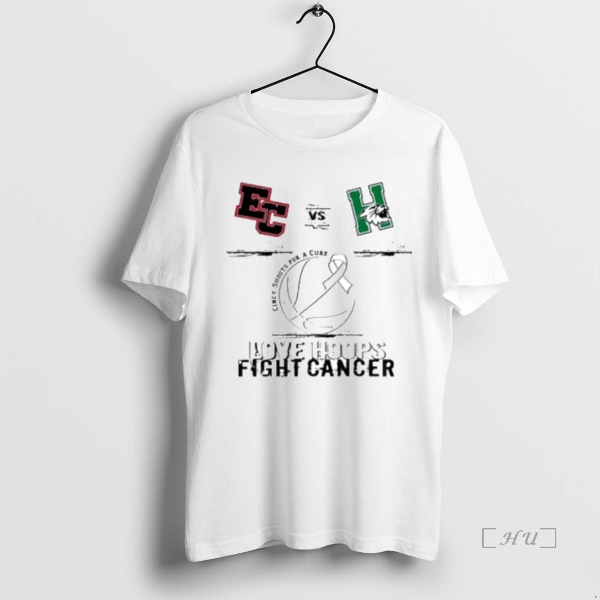Officials East Central Trainers Vs Harrison Wildcats 2026 Love Hoops Fight Cancer Ornaments Premium T-Shirts, Hoodie,...