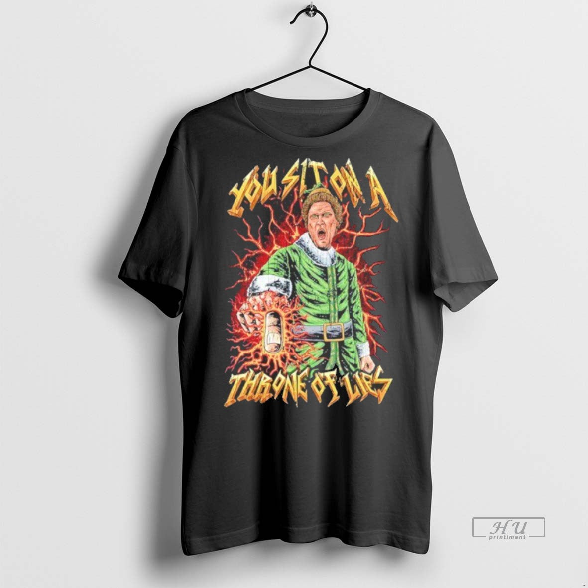 Officials Elf You Sit On A Throne Of Lies Shirt Sweater