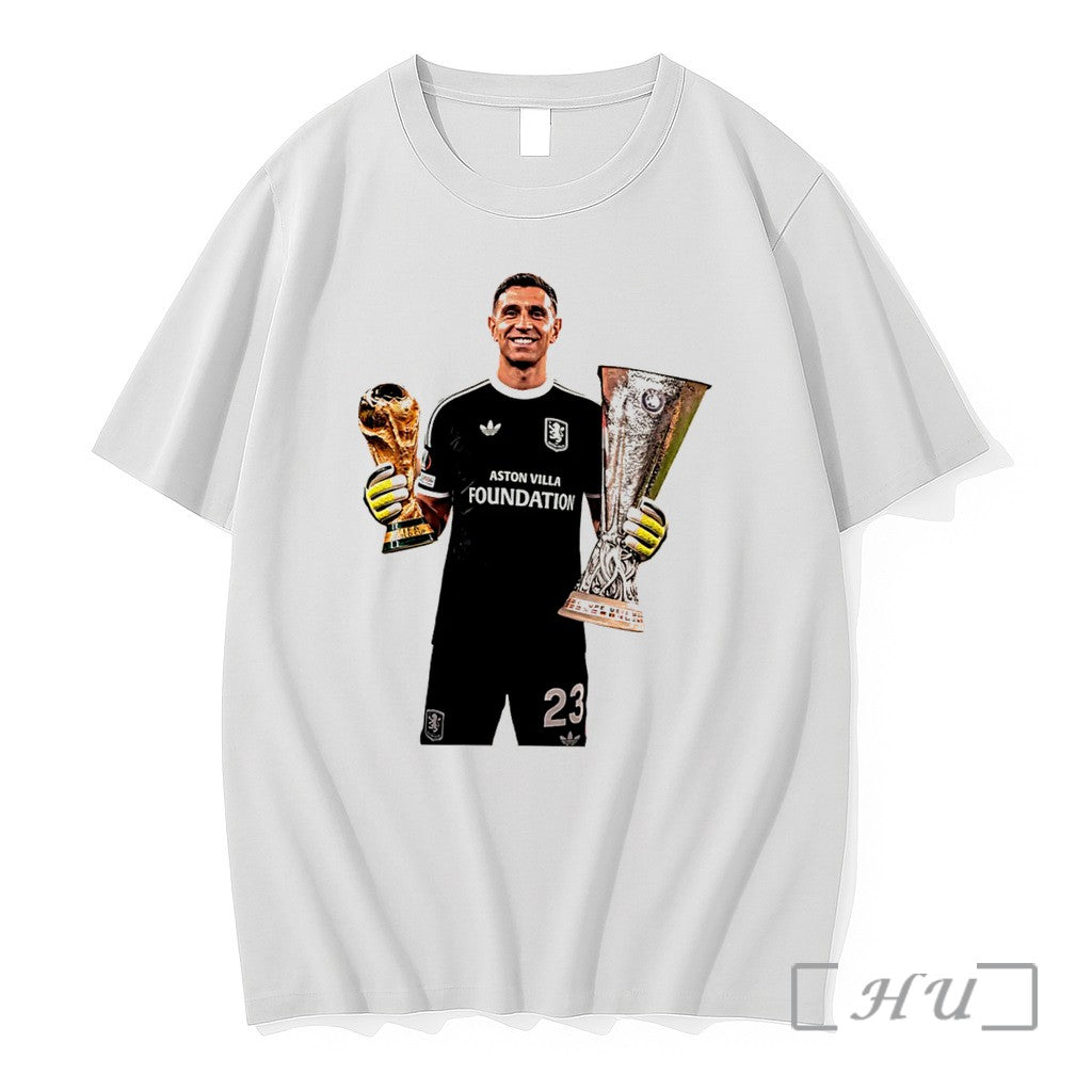 Officials Emiliano Martinez Aston Villa 2026 Europa League Champions Tee