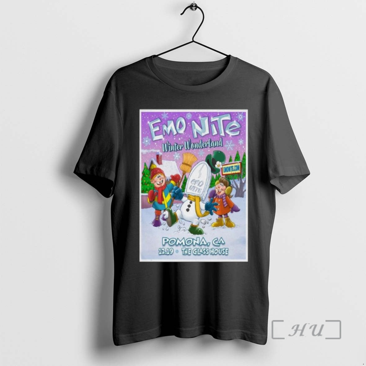 Officials Emo Nite December 12 2025 Pomona Ca T-Shirts, Hoodie, Sweatshirt | PureTeeCo.com