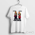 Officials Erika Kirk Are Druski Kirk White Chucks Tee