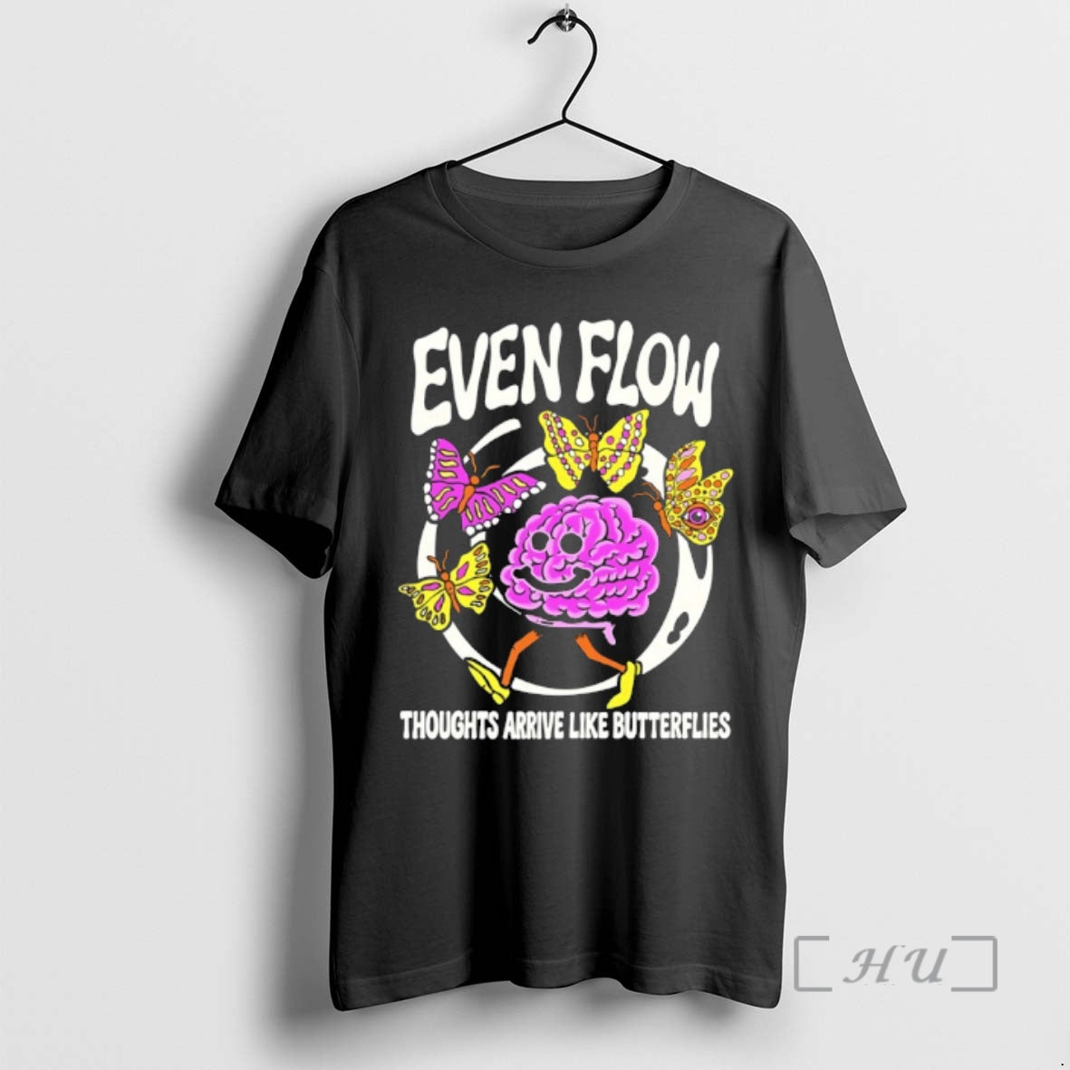 Officials Even Flow Thoughts Arrive Like Butterflies T-Shirts, Hoodie, Sweatshirt | PureTeeCo.com