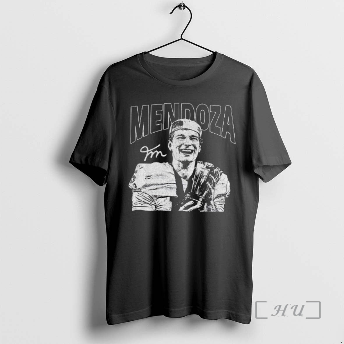 Officials Fernando Mendoza 2025 Heisman Winner Signature T-Shirts, Hoodie, Sweatshirt | PureTeeCo.com