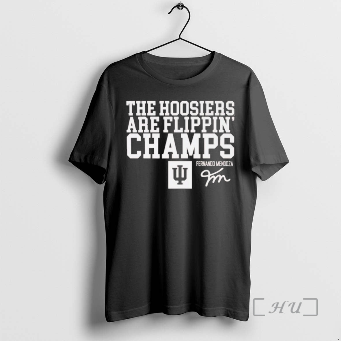 Officials Fernando Mendoza Hoosiers Are Flippin Champs T-Shirts, Hoodie, Sweatshirt | PureTeeCo.com