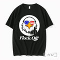Officials Flock Off With Eagle Wearing American Flag Sunglasses Funny Tee Premium T Shirts Sweater