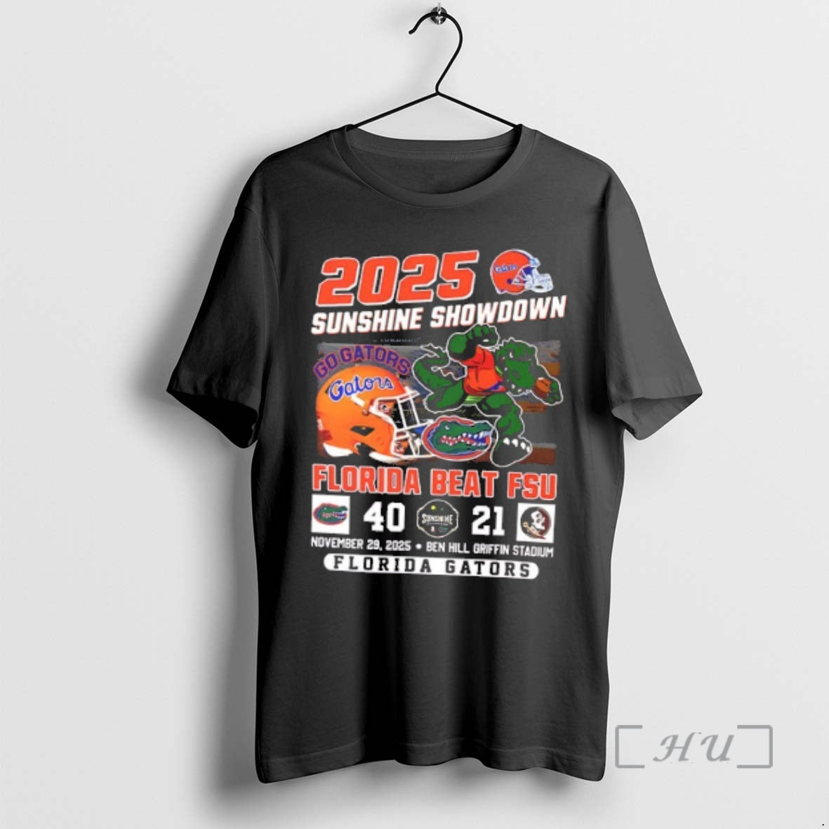 Officials Florida Beat Fsu 40 21 Back To Back 2025 Sunshine Showdown Champions 2 Sided T-Shirts, Hoodie, Sweatshirt