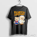 Officials Fluffy To The Future Parody T Shirt