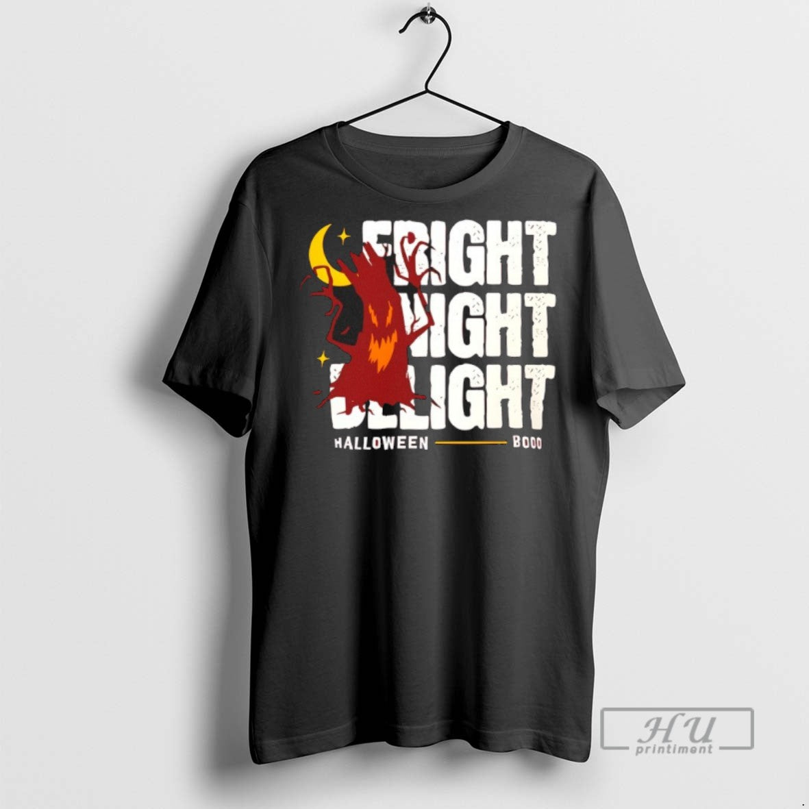 Officials Fright Night Delight Halloween Booo T Shirt