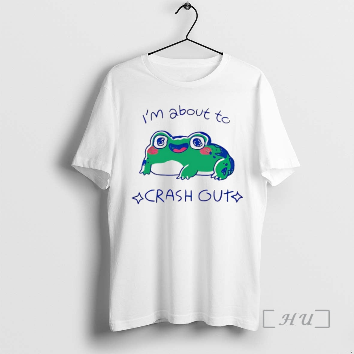 Officials Frog Im About To Crash Out Art T-Shirts, Hoodie, Sweatshirt | PureTeeCo.com