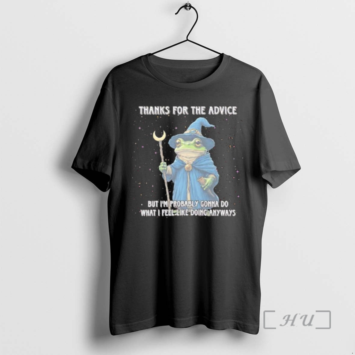 Officials Frog Wizard Thanks For The Advice But Im Probably Gonna Do What I Feel T-Shirts, Hoodie, Sweatshirt | PureTeeCo.com