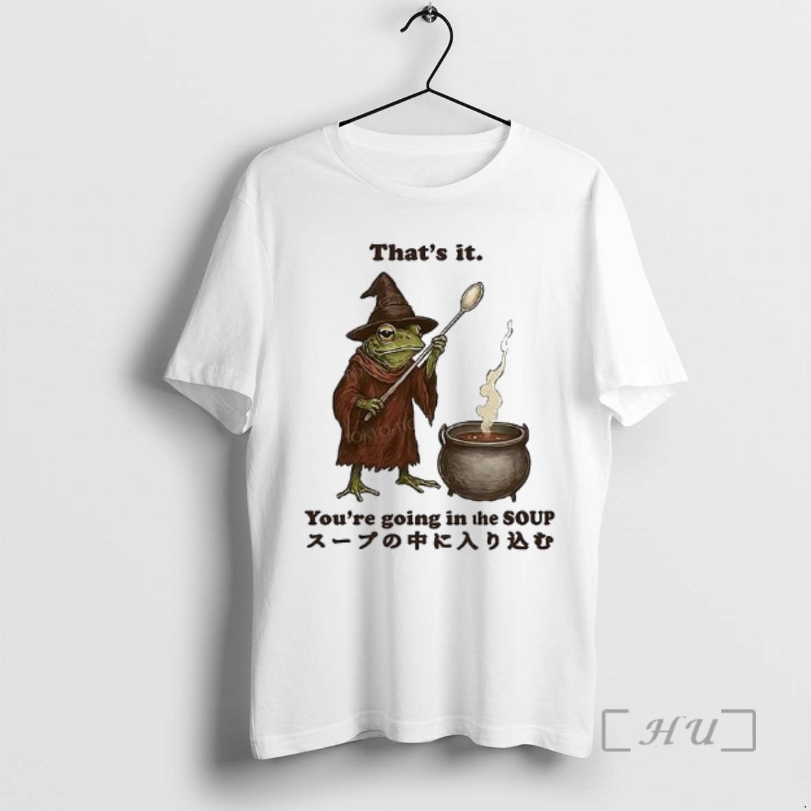 Officials Frog Thats It Youre Going In The Soup Meme Woman Premium T Shirts Sweater Hoodie, Sweatshirt | PureTeeCo.com