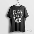 Officials Fuck Ice Feral Cat Graphic T-Shirts, Hoodie, Sweatshirt | PureTeeCo.com