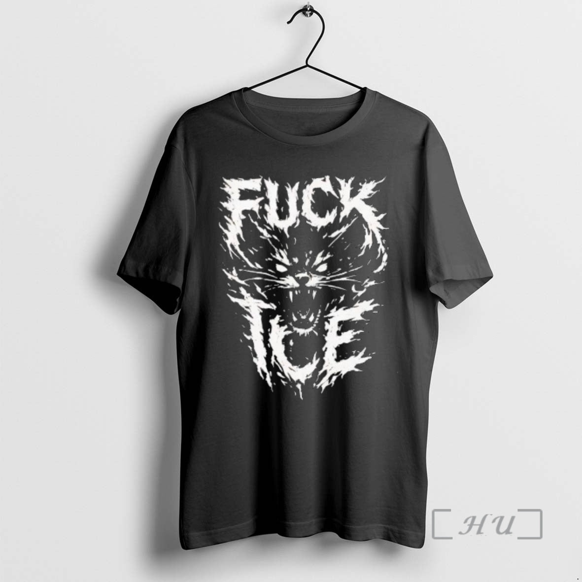 Officials Fuck Ice Feral Cat Graphic T-Shirts, Hoodie, Sweatshirt | PureTeeCo.com