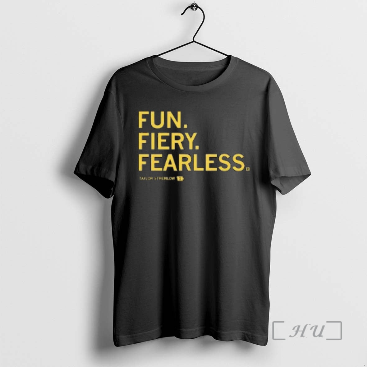 Officials Fun Fiery Fearless Taylor Stremlow Circle Black T-Shirts, Hoodie, Sweatshirt | PureTeeCo.com