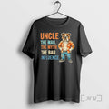 Officials Funny Uncle Bulldog The Myth And Bad Influence T-Shirts, Hoodie, Sweatshirt | PureTeeCo.com