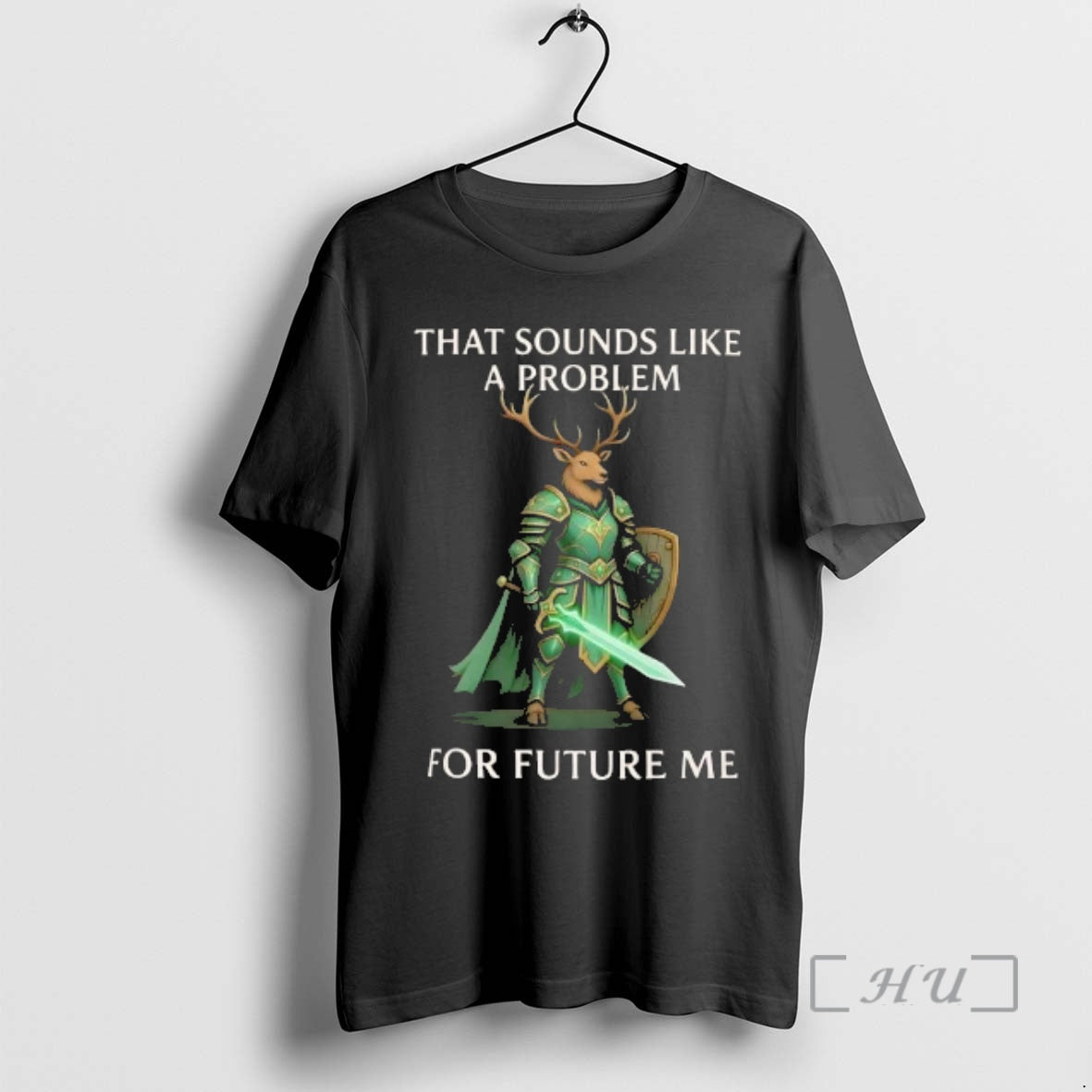Officials Future Me Deer Knight Fantasy Humor T-Shirts, Hoodie, Sweatshirt | PureTeeCo.com