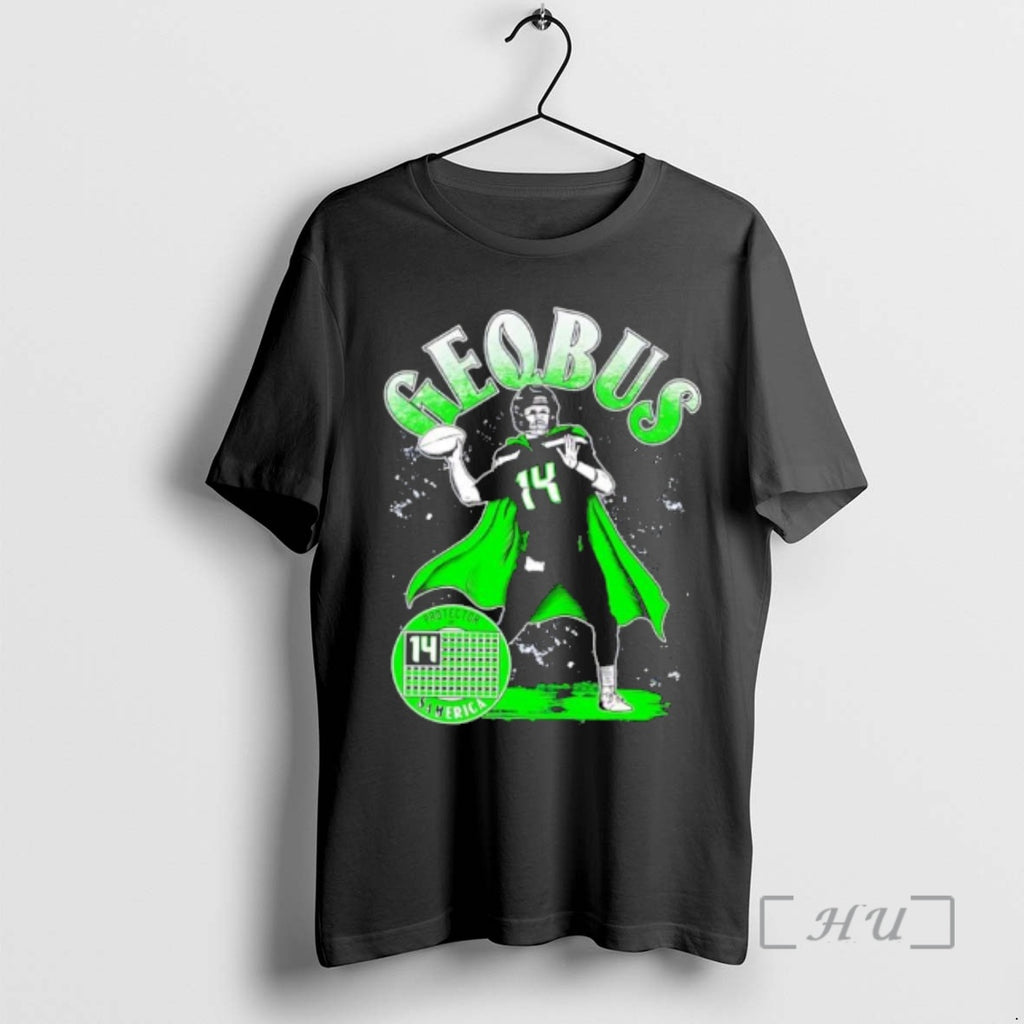 Officials Geqbus Sam Darnold Protector Of America Number 14 Superhero T-Shirts, Hoodie, Sweatshirt | PureTeeCo.com