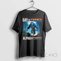 Officials Gay By Chance Alpha Choice Funny Meme Wolf Lgbt T-Shirts, Hoodie, Sweatshirt | PureTeeCo.com