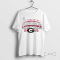 Officials Georgia Bulldogs Sec Conference Champions 2025 T-Shirts, Hoodie, Sweatshirt | PureTeeCo.com