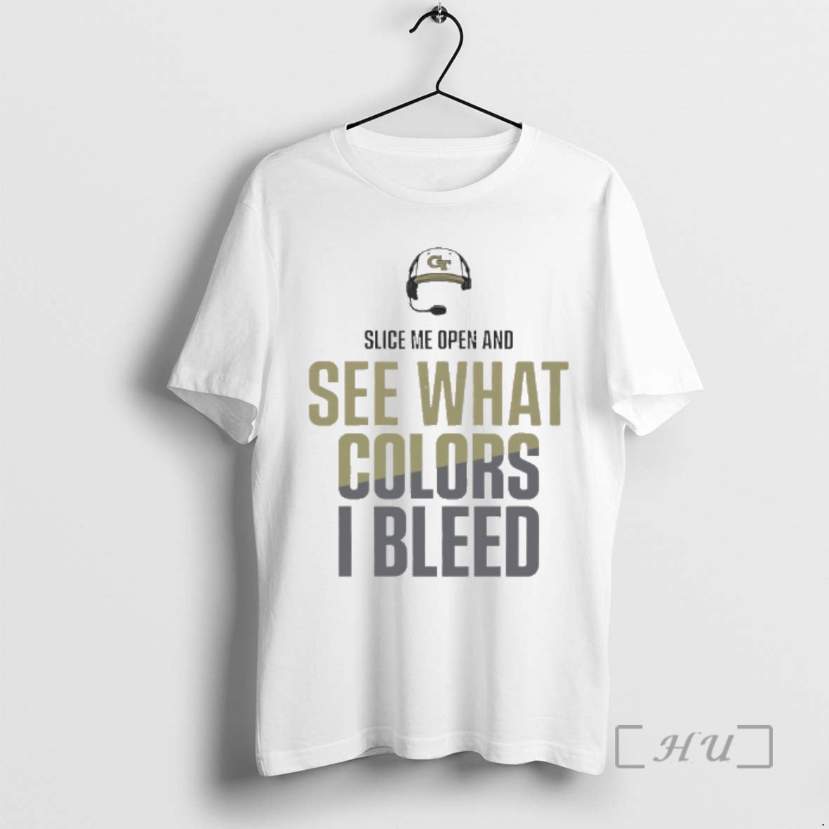Officials Georgia Tech Slice Me Open And See What Colors I Bleed Premium T Shirts Hoodie, Sweatshirt | PureTeeCo.com