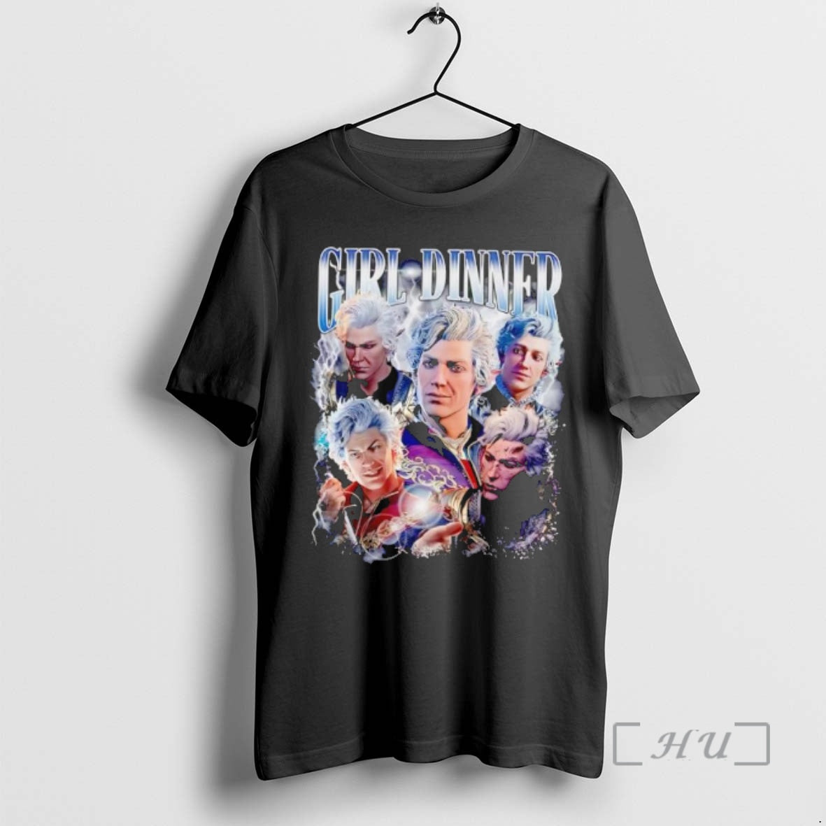 Officials Girl Dinner Astarion Baldurs Gate 3 Graphic T-Shirts, Hoodie, Sweatshirt | PureTeeCo.com