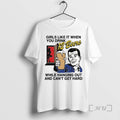 Officials Girls Like It When You Drink 12 Beers Retro Man Premium T Shirts Sweater Hoodie, Sweatshirt | PureTeeCo.com