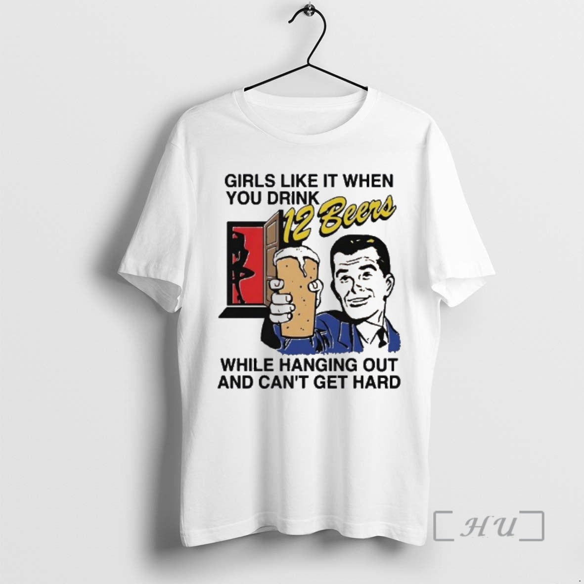 Officials Girls Like It When You Drink 12 Beers Retro Man Premium T Shirts Sweater Hoodie, Sweatshirt | PureTeeCo.com