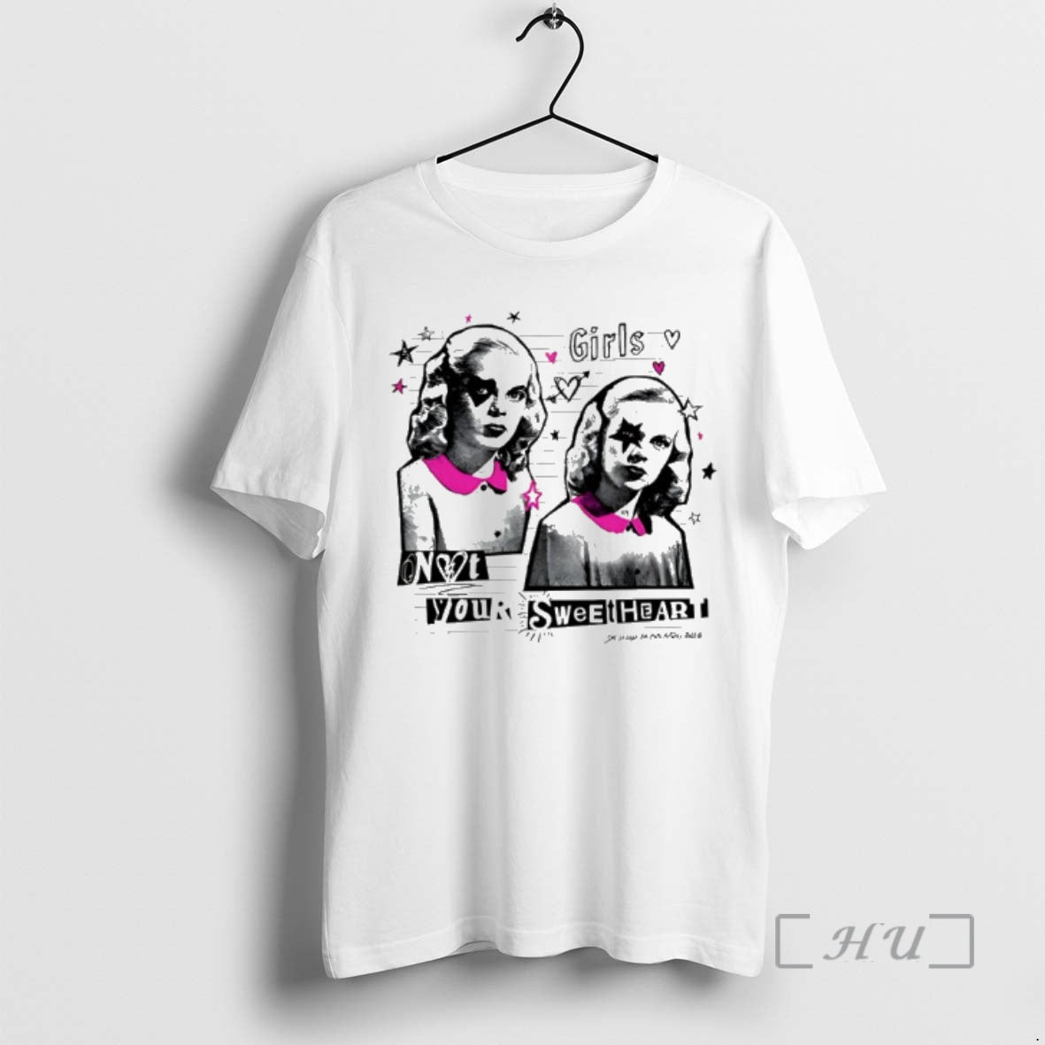 Officials Girls Not You Sweatheart Vintage T-Shirts, Hoodie, Sweatshirt | PureTeeCo.com