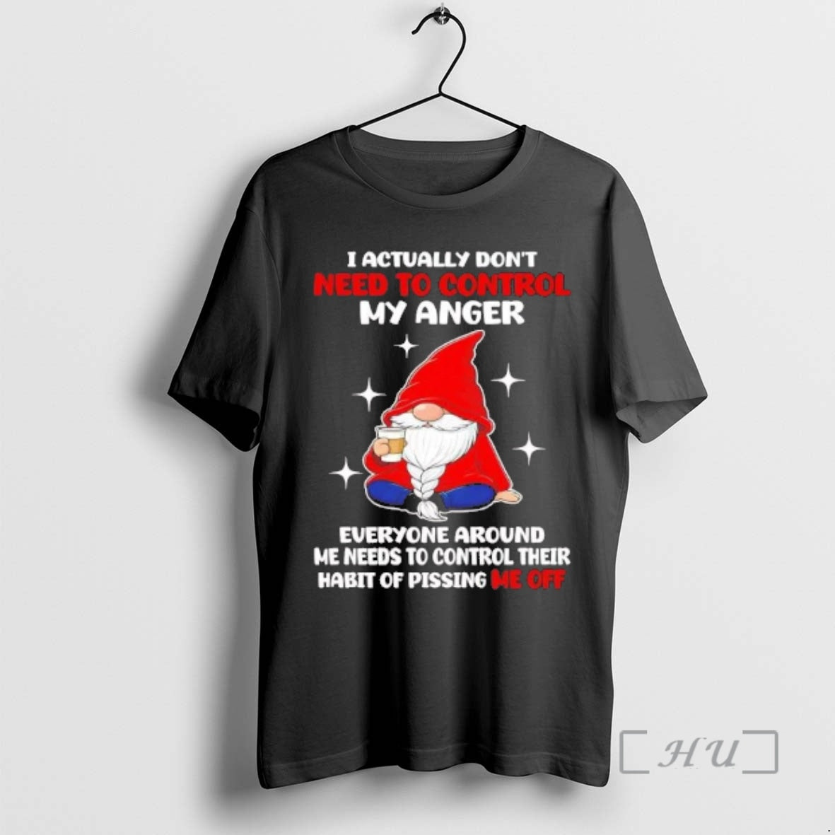Officials Gnome I Actually Dont Need To Control My Anger T-Shirts, Hoodie, Sweatshirt | PureTeeCo.com