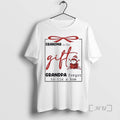 Officials Gnome Grandma Is The Gift Grandpa Forgot To Tie A Bow Premium T Shirts Hoodie, Sweatshirt | PureTeeCo.com