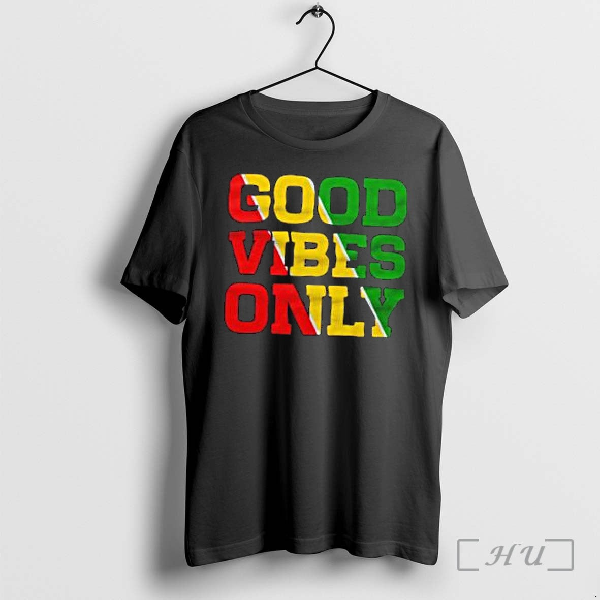 Officials Good Vibes Only Guyana Flag Premium T Shirts Sweater Hoodie Jpg