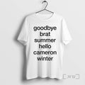 Officials Goodbye Album Summer Hello Artist Winter T-Shirts, Hoodie, Sweatshirt | PureTeeCo.com