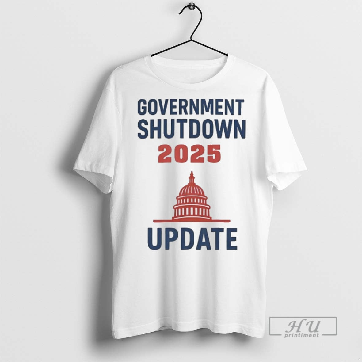 Officials Government Shutdown 2025 Update T Shirt