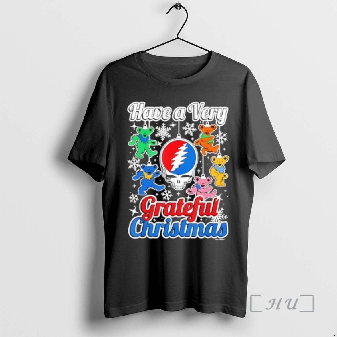 Officials Grateful Dead Have A Very Grateful Christmas Bear T-Shirts, Hoodie, Sweatshirt | PureTeeCo.com