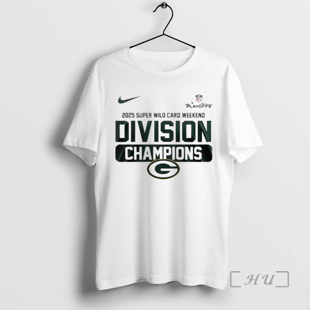 Officials Green Bay Packers 2025 Super Wild Card Weekend T-Shirts, Hoodie, Sweatshirt | PureTeeCo.com