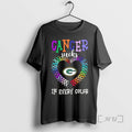 Officials Green Bay Packers Football Cancer Sucks In Every Color T-Shirts, Hoodie, Sweatshirt | PureTeeCo.com