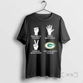Officials Green Bay Packers Nothing Beats Rock Beats Scissors Paper Beats Rock Premium T Shirts Hoodie, Sweatshirt